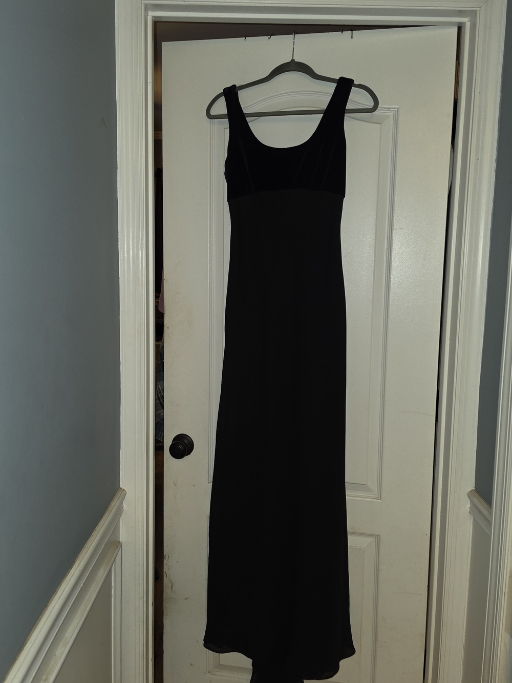 Zum Zum by Niki Livas Black Velvet-Top Dress